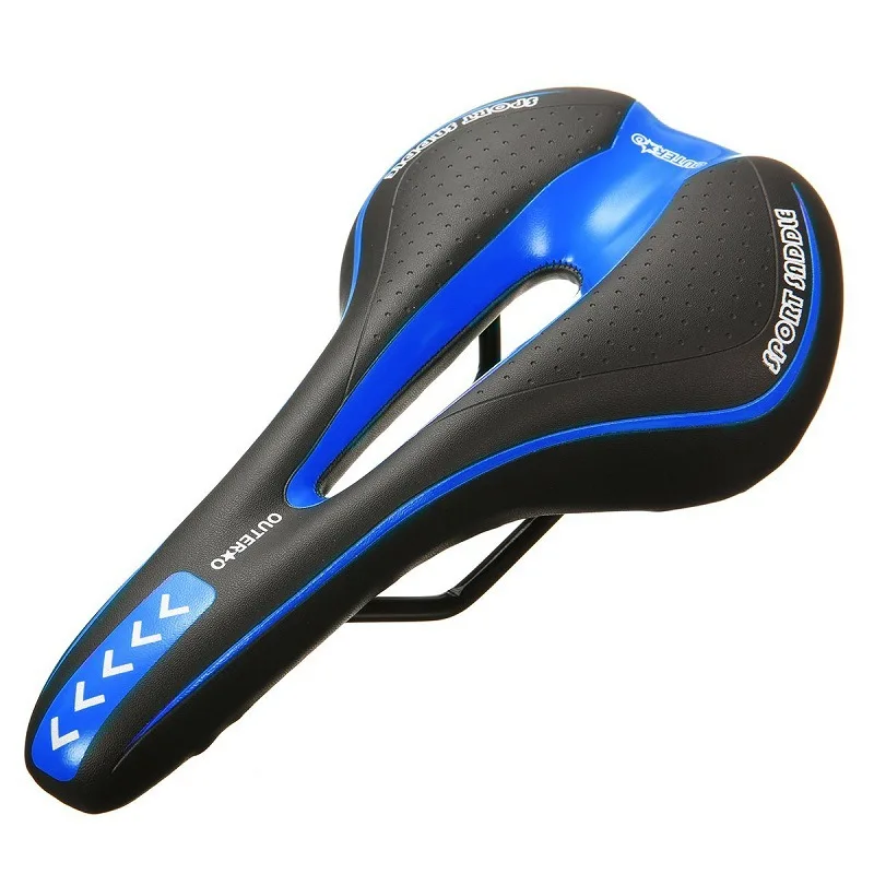 

Bicycle Seat Cushion Mountain Bike Hallow Seat Cushion Thick Soft Silicone Saddle Chair Fixed Gear Riding Equipment Bicycle Acce