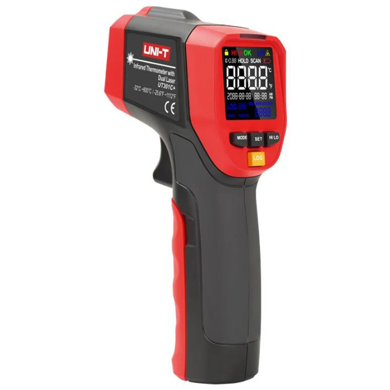 UNI-T UT309D Probador de temperatura Di tal Termómetro infrarrojo Sens UNI-T UT309D Probador de temperatura Di tal Termómetro infrarrojo Sens