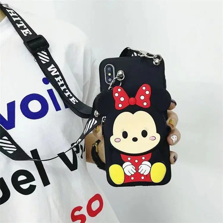 Xiaomi Mi A3 Mi 9 9T Pro Cases Cartoon Zipper Wallet Phone Case For Xiaomi Mi9 Mi 9 SE Play cc9 cc9e A2 Lite soft Silicone coque - Color: 10