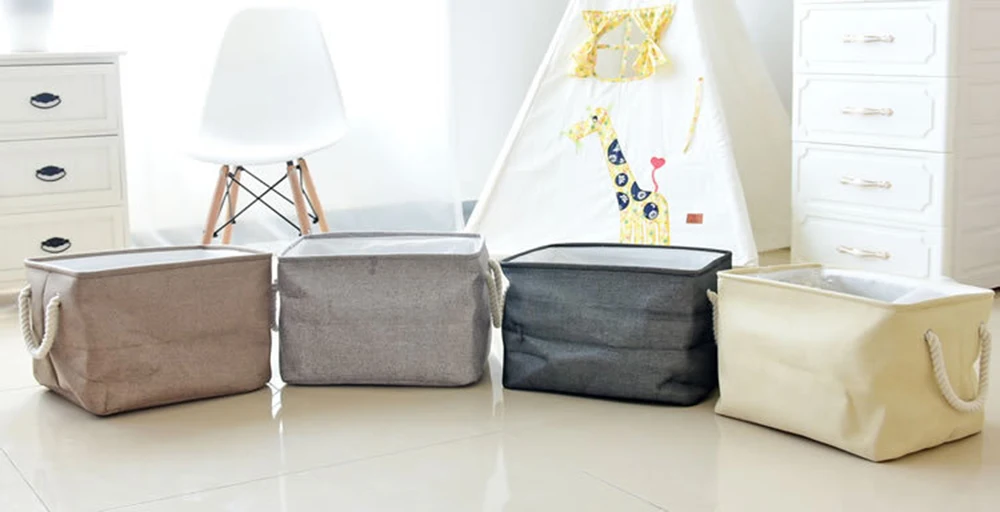 Large EVA clothing storage basket Waterproof and moisture-proof debris finishing storage basket Multi-function home storage box