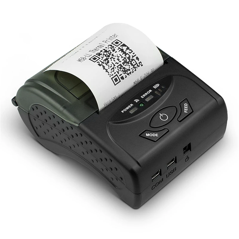 ZJ-5807 Мини термопринтер телефон Bluetooth USB Портативный чековый билетный принтер машина устройство для супермаркета ресторана