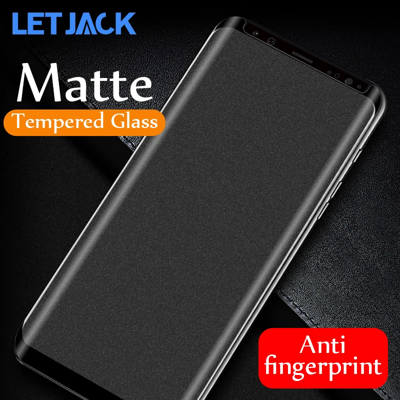 Матовое закаленное стекло для samsung Galaxy Note 10, 9, 8, Защита экрана для samsung S8, S9 Plus, защита от отпечатков пальцев, стекло S7 Edge, пленка