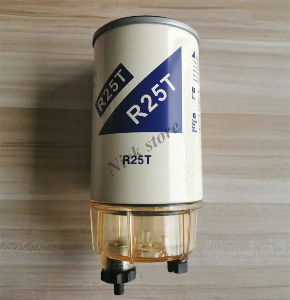 Fuel Filter R25T Spin-on Fuel Filter/Water Marine Separator Replaces Racor 320R-Rac-01 20386081 2044633 FS19778