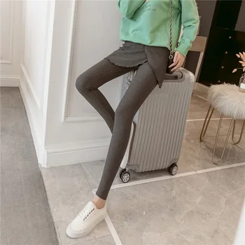 

Women Leggings Autumn Winter Solid Elastic Pants Casual Skinny High Waist Legging Female Pencil Trousers