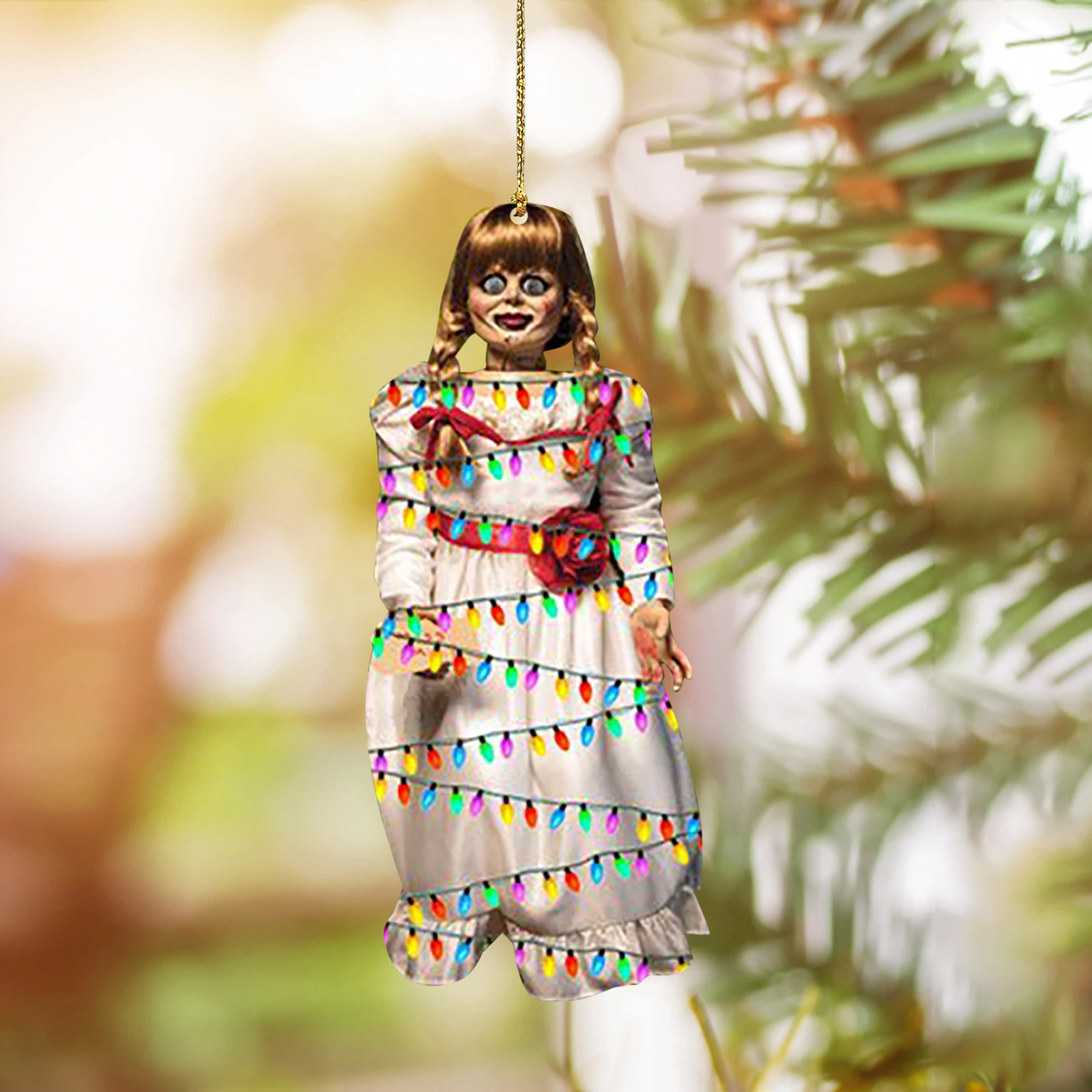 2022 Horror Christmas Horror Movie Person Christmas Ornaments Christmas Tree Hanging Decoration  For Home 2022 Xmas Ornament Navidad New Year Decor|Pendant & Drop  Ornaments| - Aliexpress