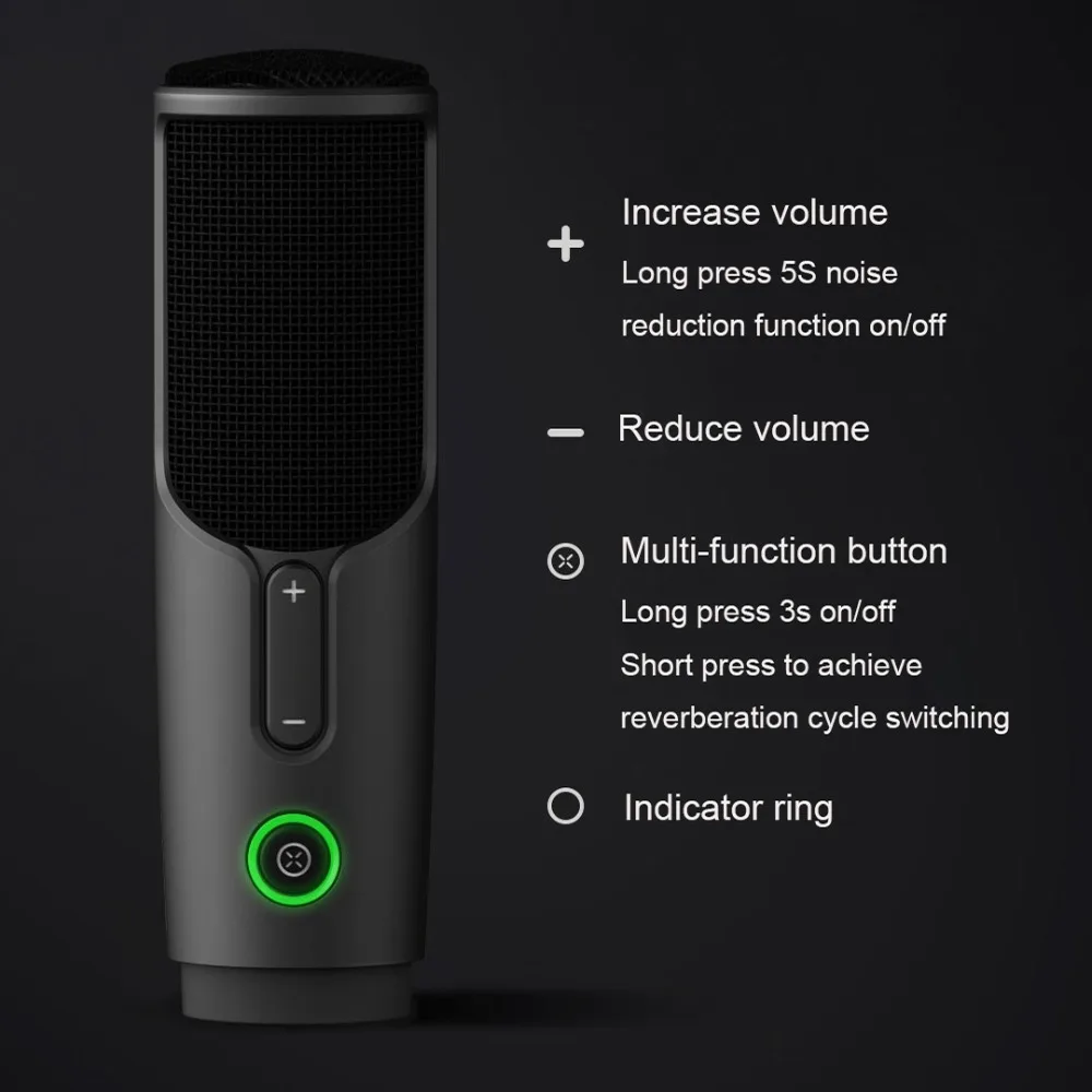 Original xiaomi Mijia JUNLIN digital microphone HD noise reduction professional HIFI is widely comp