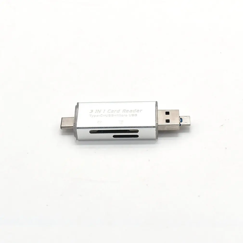 USB3.1 TYPE-C Micro USB OTG кардридер совместимый с мобильными телефонами и компьютерами мобильный компьютер универсальный