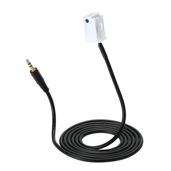

Hot 3.5mm AUX Input Mode Cable for iPod Phone MP3 AUX-in Audio Music Adapter Cable for Citroen for 1/VDO/Bosch