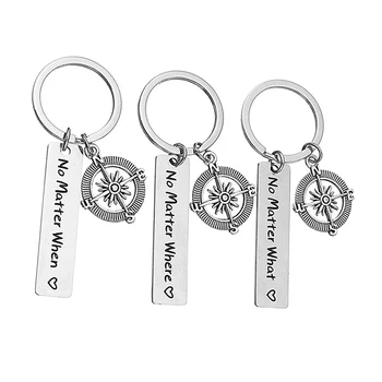 

Key Rings Creative Decorative Adorable Lettering Fashionable Pendant Gift Key Ring Keychain Bag Hanging for Friends Couple