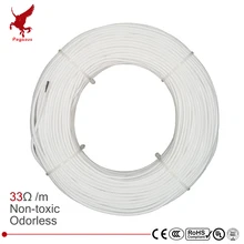 100m 12k 33ohm HRAG углеродное волокно нагревательный кабель 5 V-220 V теплый пол высокое качество инфракрасный нагревательный провод нетоксичный без запаха