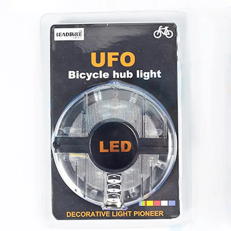 Велосипедные ступицы велосипед передний хвост Led спиц колеса Предупреждение водонепроницаемый светильник