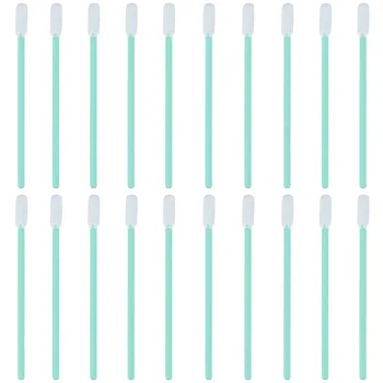 

100pcs Sponge Swabs Durable Sturdy High Quality Prime Wiping Stick Sponge Swabs Anti-static Swabs for Travel Home