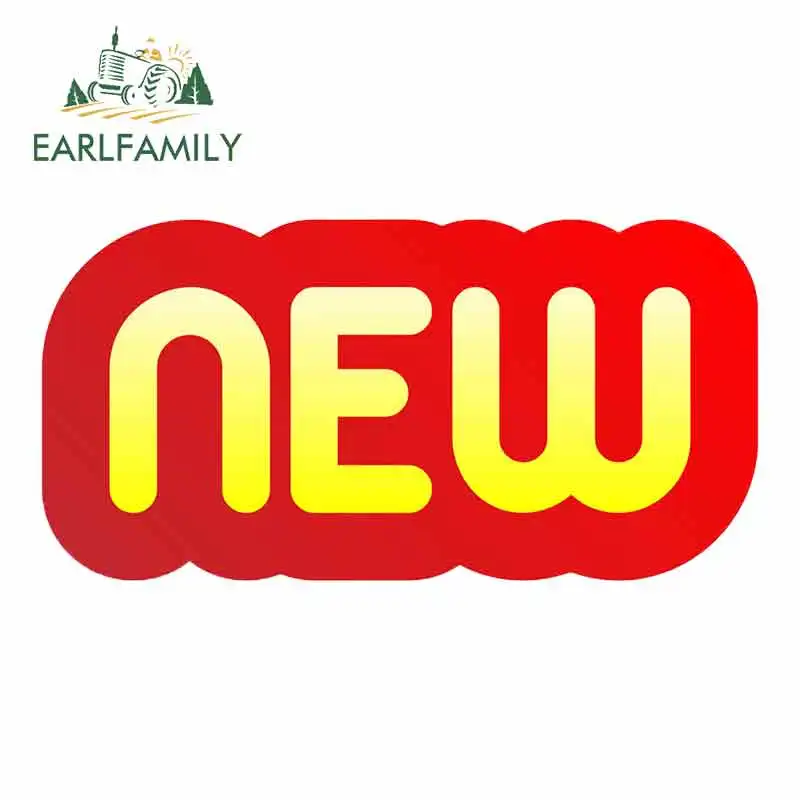 

EARLFAMILY 13cm x 9.7cm New Text Car Stickers Door Protector JDM Vinyl Bumper Trunk Truck Graphics Waterproof Anime Fine Decal