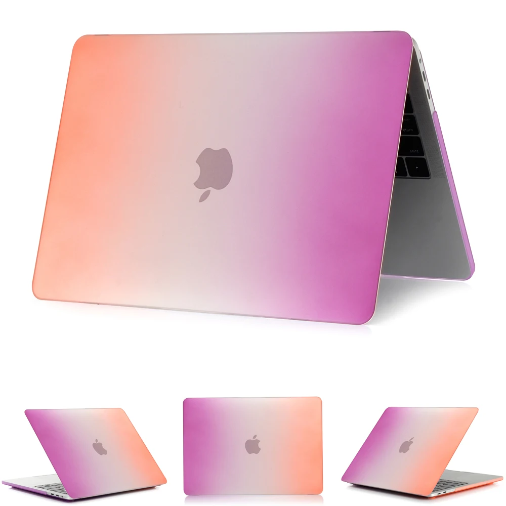 Чехол для ноутбука A1706 A1707 A1708 A1989 A1990 радужный Macbook Pro Retina 13 3 15 4 профессиональный