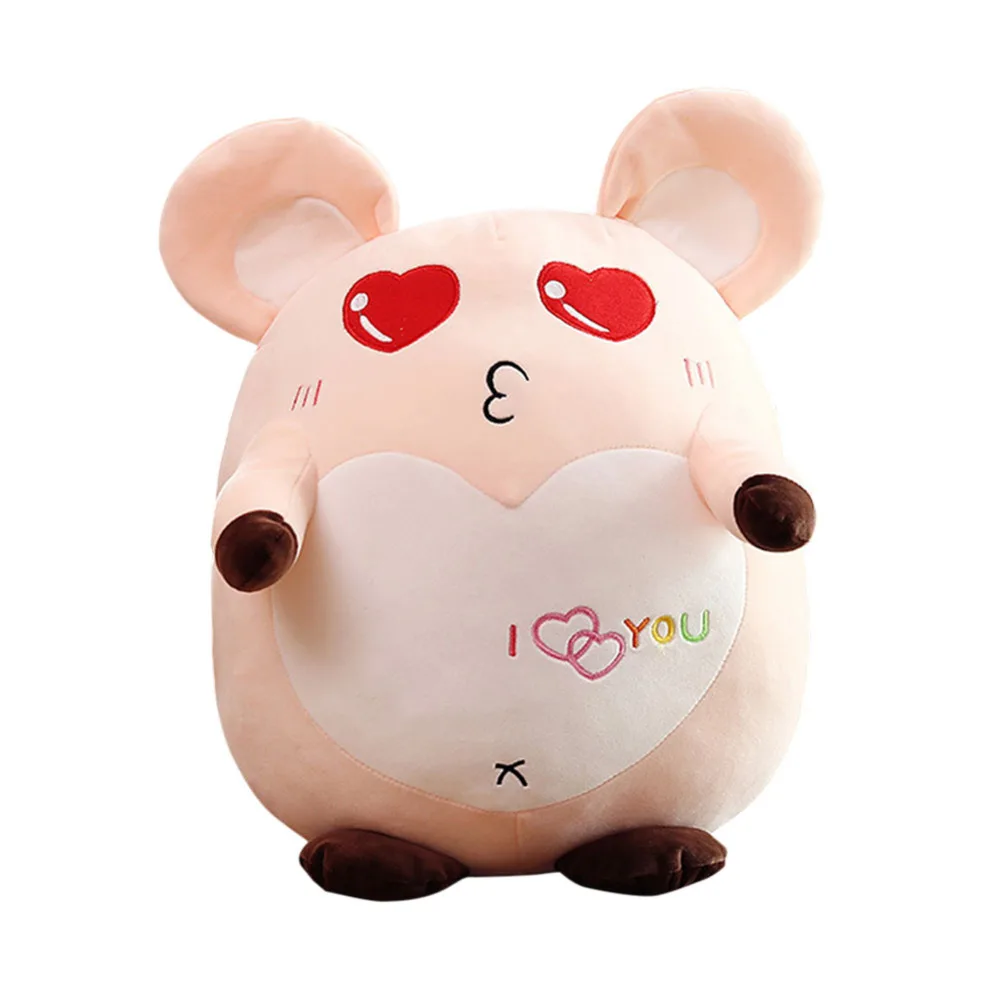 Плюшевая кукла-подушка игрушки Дети животные мягкие игрушки Спящая Подушка Милая мышь мягкая плюшевая игрушка кукла День рождения подарки для девочек - Цвет: style 2