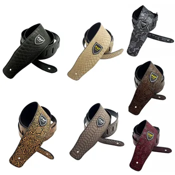 

New High quality PU leather bass strap electric guitar strap