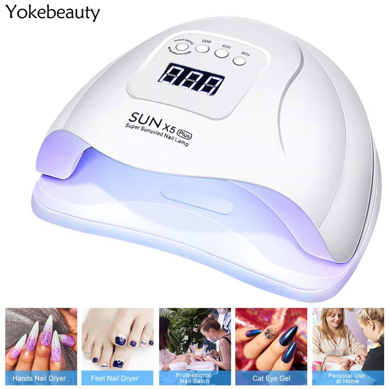Sun X5 Plus Uv Led Lamp For Nails Dryer Lamp For Manicure 10 30 60 99s Timer Drying Polish Nail Lamp Drying Lamp Nail Dryers Aliexpress