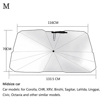 

Droshipping Grid Car Windshield Sun Shade Sunshade Blocks UV Rays Sun Visor Protector Parasolw Auto Front Windo Covers