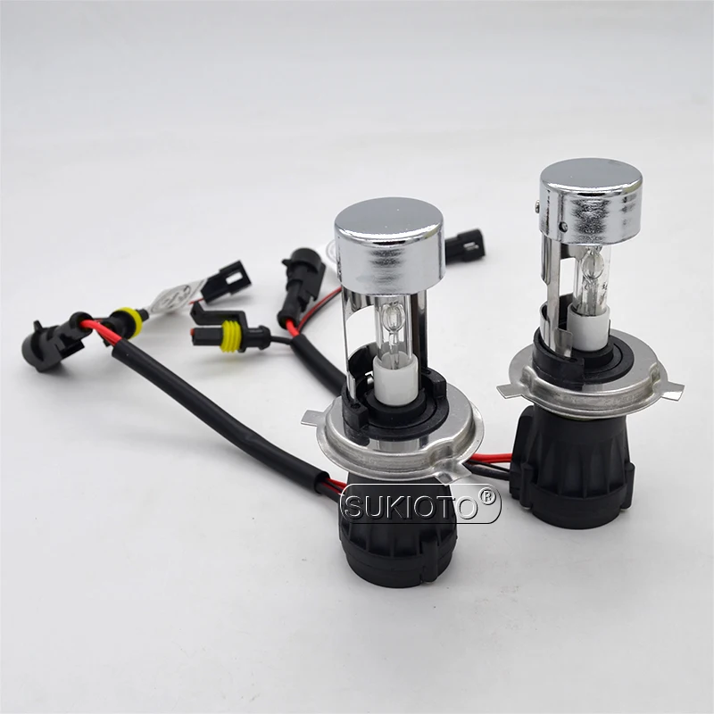 SUKIOTO 24V Car Light H4 Bixenon HID Headlight Kit 150W HID Digital Electronic Ballast 4300K 6000K 8000K H4 HiLo Beam Bulb Lamp (2)