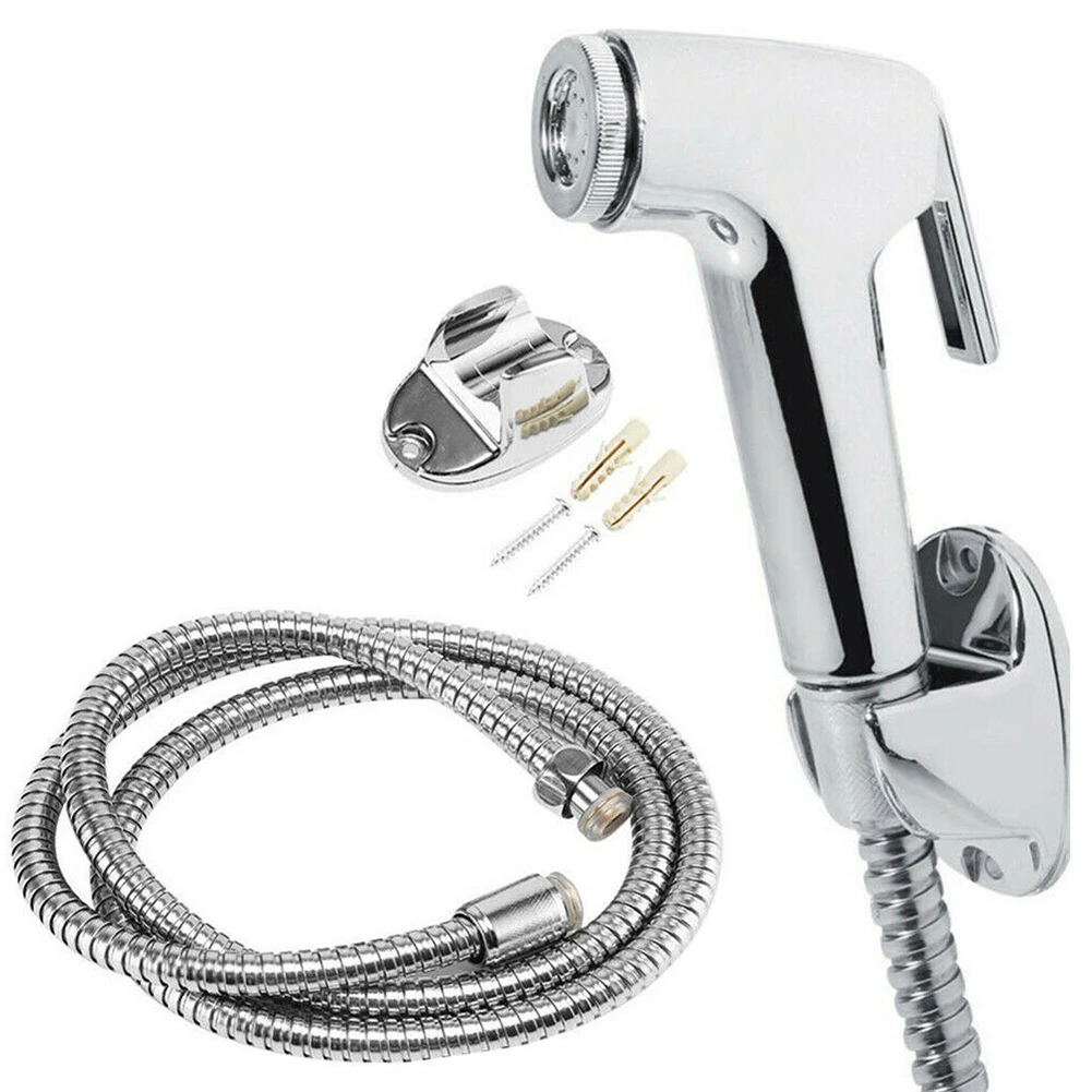 

Cleaning Bidet Sprayer Set Accessories Car Hand Held Easy Install ABS Pet Toilet Bathroom Shower Diaper Home Wash Hose Holder
