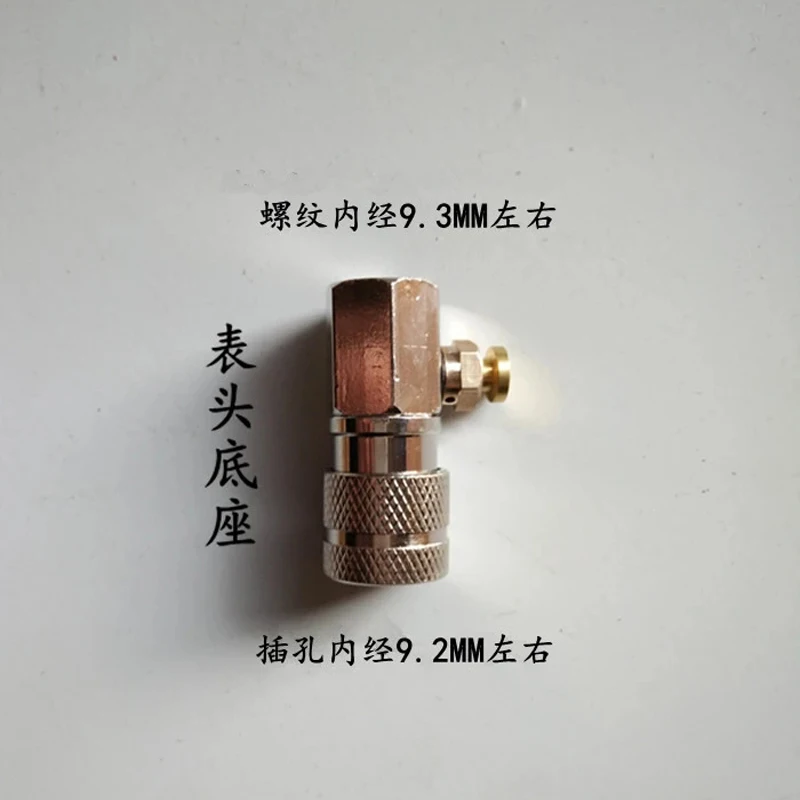 Pressure gauge cylinders accessories heads automotive connectors