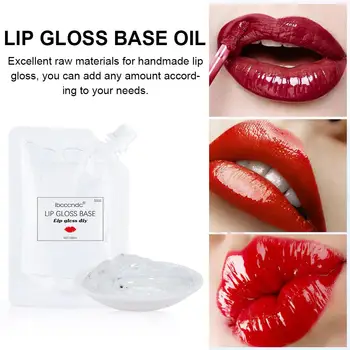 

Matte / Moisturizing Clear Lip Base Oil Non-Stick DIY Lipstick Material Gel For Lip Gloss Base Handmade Liquid Lipstick Makeup