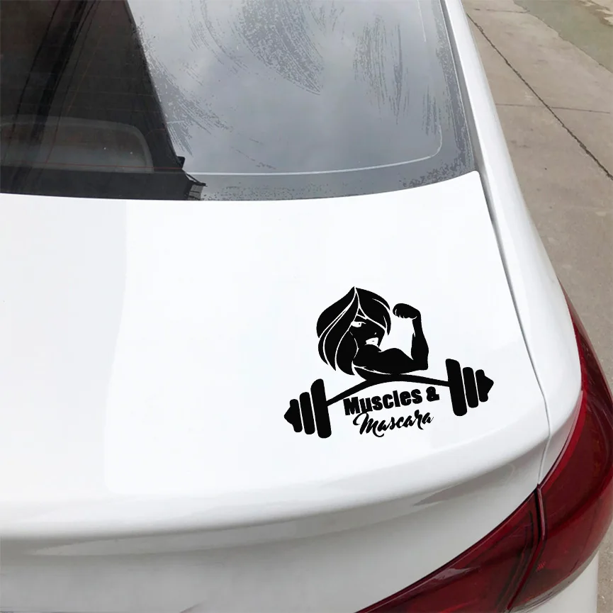 

New Design Muscles Auto Stickers On The Car Motorcycle Decorative Stickers Car Window Rearview Mirror Decals
