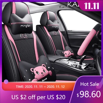 

KADULEE 1 PCS car seat cover For opel zafira tourer astra g h k insignia 2014 meriva b vectra c mokka accessories seat covers