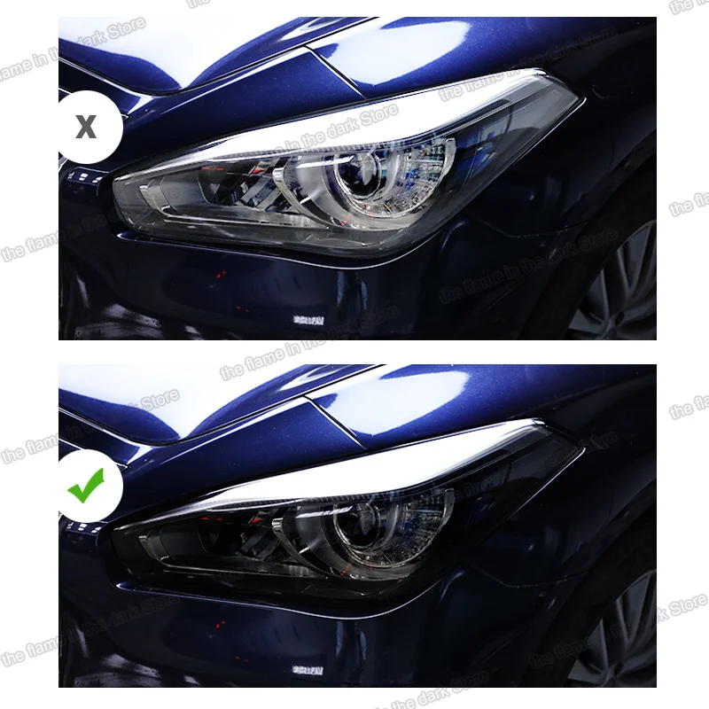 Lsrtw2017 ТПУ Защитная пленка для автомобильных фар Infiniti Q50 QX70 QX30 Q70 QX50 аксессуары |