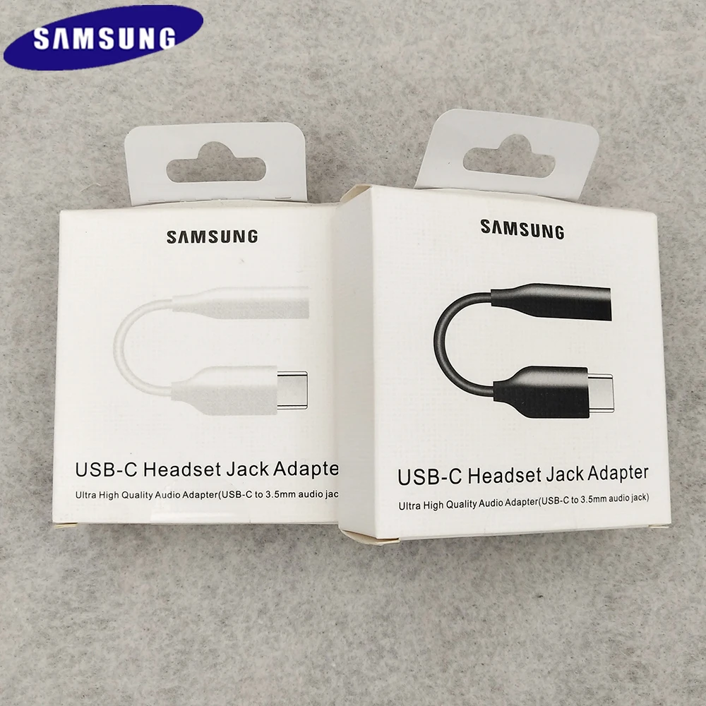 Original samsung tipo c para 3.5 jack fone de ouvido áudio aux cabo usb 3.5mm adaptador de fone
