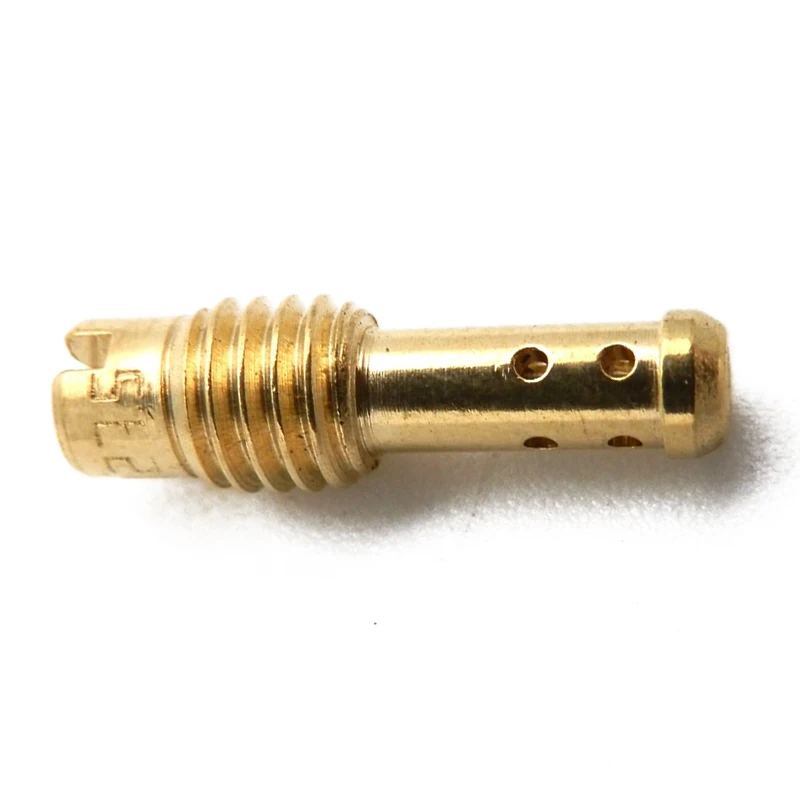 10Pcs Carburetor Jet Kit Pilot Jet 8 Bleed Holes Replacement For Mikuni