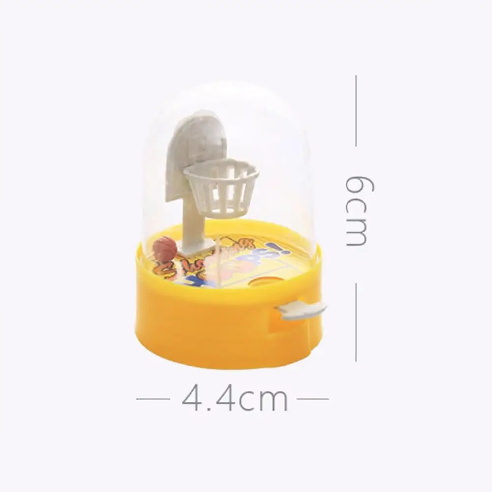 Basketball Machine Handheld Finger Ball Mini Reduce Pressure Shooting Puzzle Children Toys Gift for Kids Fans Club Cute 6