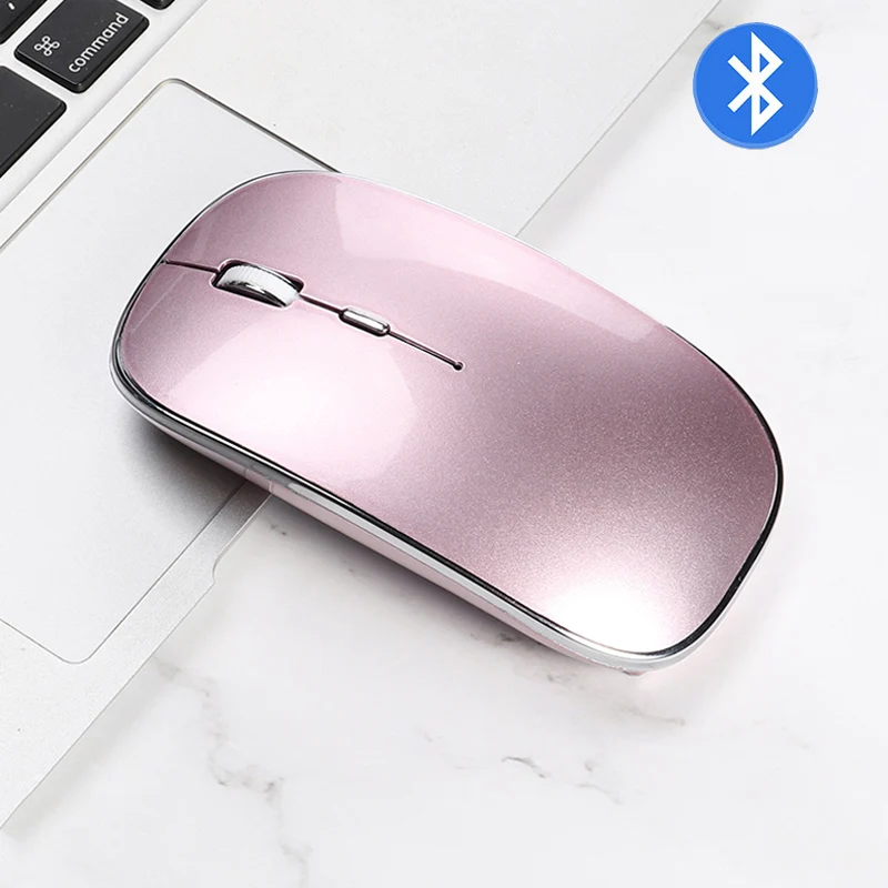 Перезаряжаемая Bluetooth Бесшумная мышь для huawei Macbook Windows, компьютерная мышь для ноутбука, женская и мужская игровая беспроводная мышь