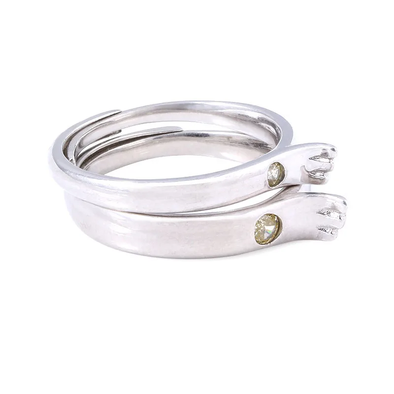 Anime Rings Tenki no Ko Weathering With You Rings Cosplay Yoshitaka Hina Ring Accessories Props Metal Jewelry