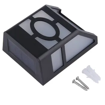 

LED Solar Light Sensor Lamp for Fence Wall Home Garden Path Yard Stairs Fashionable Friendly Environmental and energy-saving