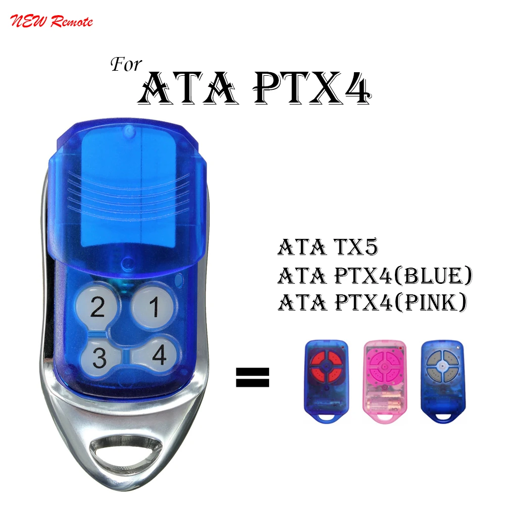 ATA PTX4 Compatible/Genuine Garage/Gate Door Remote GDO 2v7/4v3/4v4 Securacode