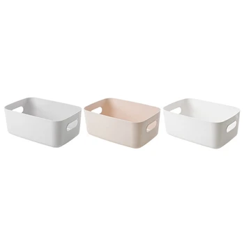 

Large Capacity Makeup Organizer Cosmetic Storage Box Makeup Display Case Brush Lipstick Holder Desk Bathroom Kitchen Organizer