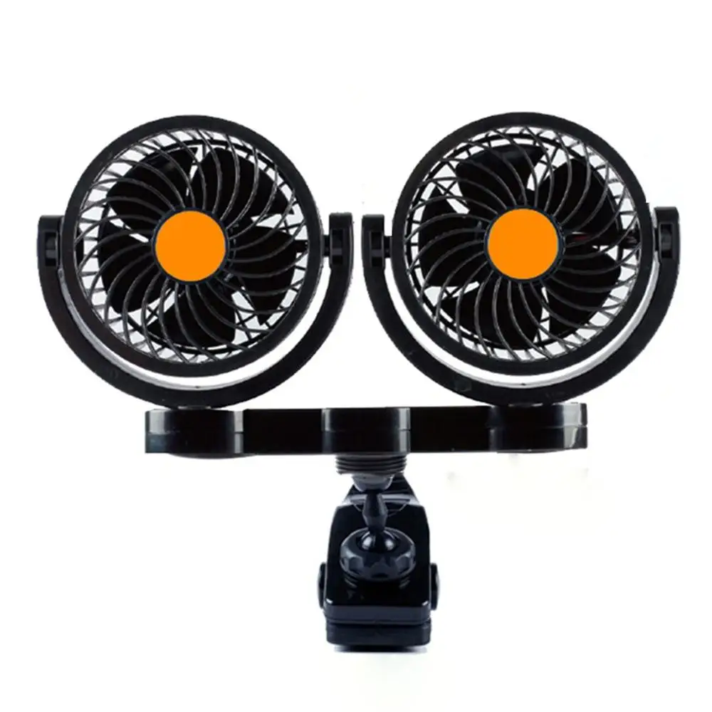 Designed For The Rear Seat Passengers No Longer Afraid To Travel Multi-function Fan Series Suction Car Fan Hx-205e 12v - Название цвета: orange HX-606E 24v