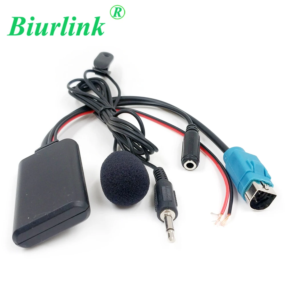 Кабель адаптер для микрофона Biurlink высокоскоростной Вход AUX 150 см 3 5 мм Bluetooth 0|usb aux