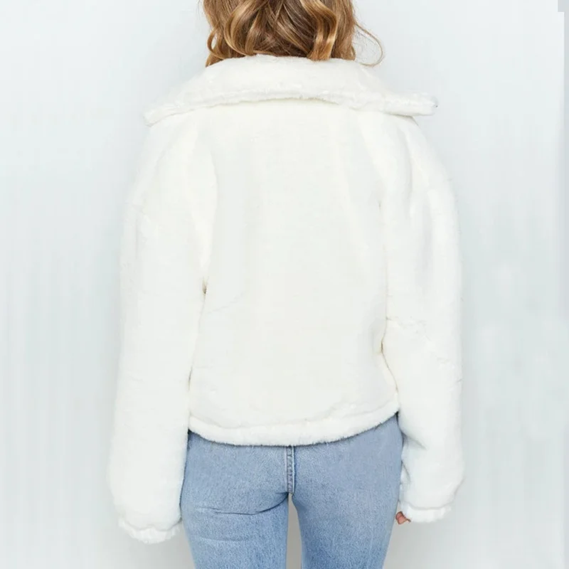 Mferlier, искусственное женское меховое пальто, зимнее, отложной воротник, длинный рукав, шнуровка, подол, теплое, для девушек, шикарное, большой размер, короткая, зимняя верхняя одежда