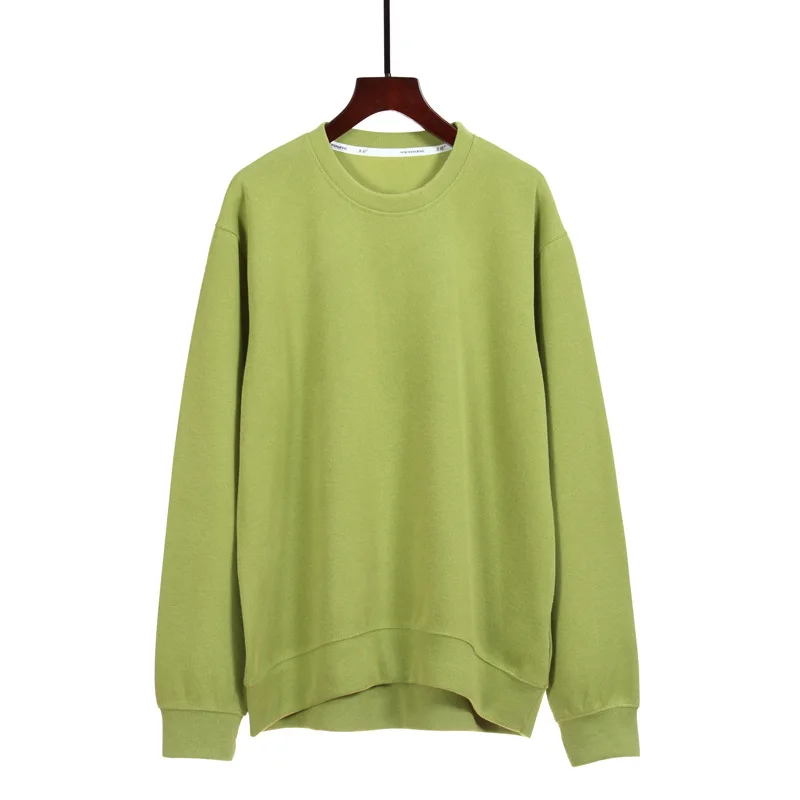 

New ladies round neck sweater cotton casual pullover sweater