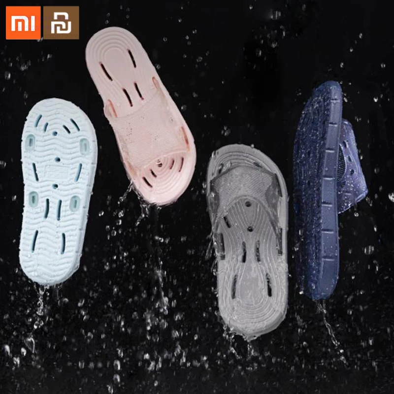 Новый оригинальный xiaomi непромокаемые тапочки скользкие удобная домашние для