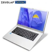 ZEUSLAP 15,6 дюймов Intel четырехъядерный процессор 4 ГБ ОЗУ+ 64 Гб eMMC Windows10 двухдиапазонный Wifi 1920*1080P нетбук ноутбук компьютер