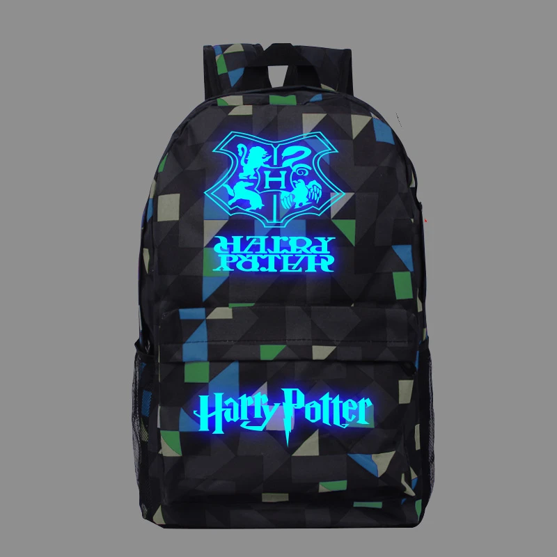 Новейший Королевский Оксфорд "ПОТТЕР-светящийся школьный рюкзак" Модель H-Potter рюкзак в виде Крипера для унисекс игры подарок на день рождения детей