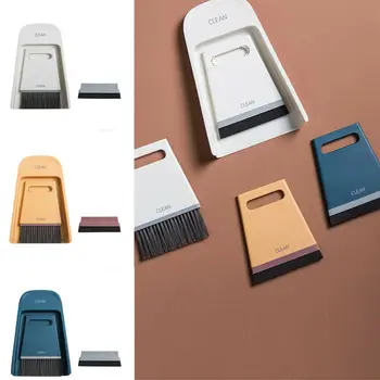 

Desktop Mini Broom+Dustpan Cleaning Brush Set Detail Cleaning Tool Practical
