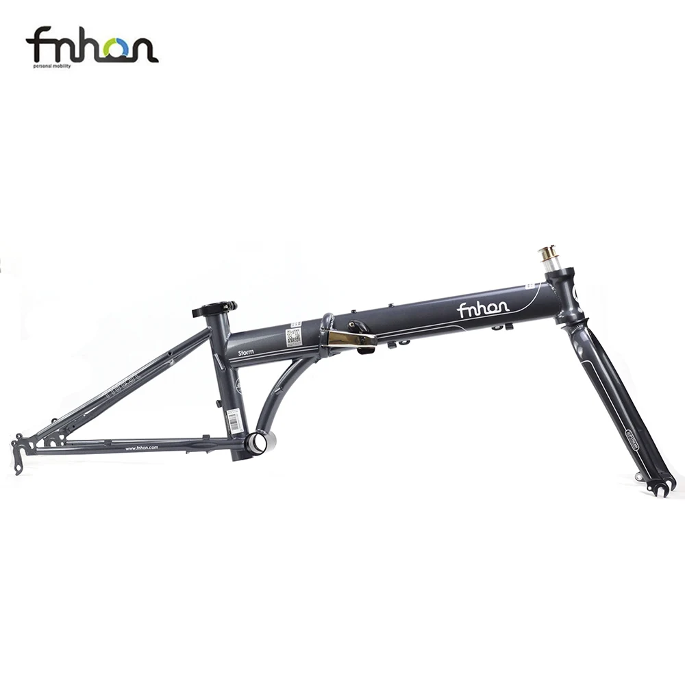 Cheap Fnhon 20\ 406 451 Folding Bike Frameset Chrome 4130 Steel Frame Alloy Fork Disc Brake 22inch Bicycle Foldable Frame Cheap Fnhon 20\ 406 451 Folding Bike Frameset Chrome 4130 Steel Frame Alloy Fork Disc Brake 22inch Bicycle Foldable Frame