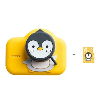

Creative New Polar Species Cartoon Camera Front And Rear Dual Camera Children'S Camera Portable Travel Wifi Camera