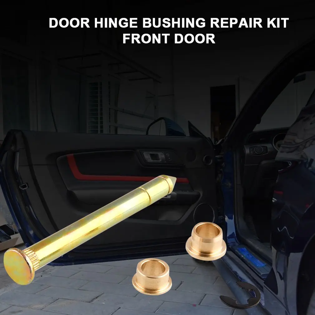 for Ford F150 F250 F350 Bronco Door Hinge Pins Pin Bushing Kit