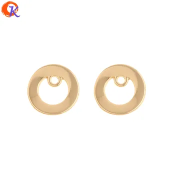 

Cordial Design 100Pcs 14*14MM Jewelry Accessories/Earrings Connectors/Round Shape/DIY Jewelry Making/Hand Made/Earring Findings