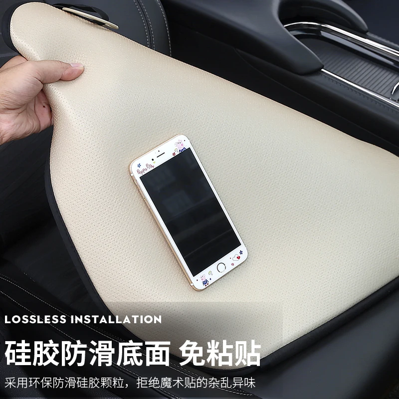 For Nissan NOTE E11 E12 2008 2014 Accessories Car Styling Car Seat Cushion Non-Slip Cover Ice silk Velvet Plush 1PCS